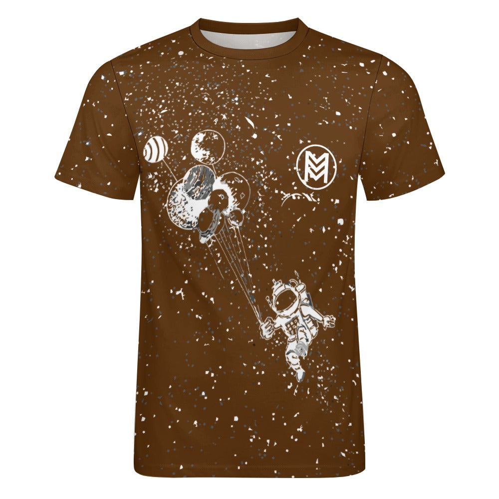 Day and Night Cosmic Exploration  Cotton T-shirt