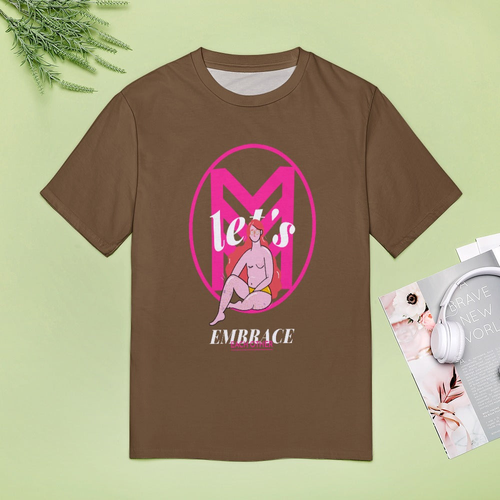 EmbraceHope Tee: Resilience, Awareness, and Community,  Breast cancer awareness tee