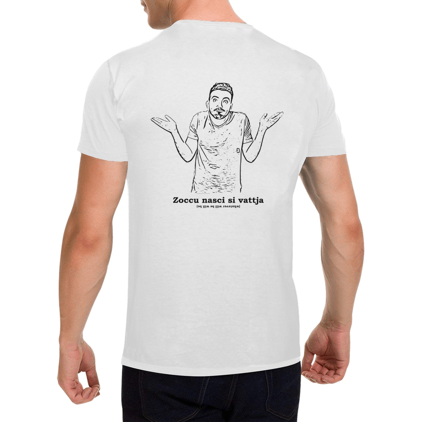 Whimsical Sicilian Hand Gesture T-Shirt: A Humorous Journey into Sicilian Culture