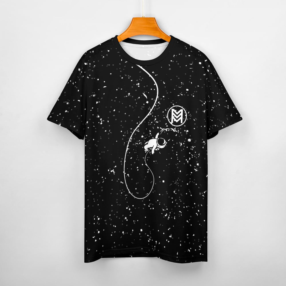 Explore the Cosmos: Celestial Fashion Delight Cotton T-shirt