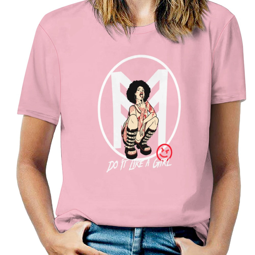 Do It Like a Rebel: Empowering Women Tee - Women's Fully Print T-Shirt