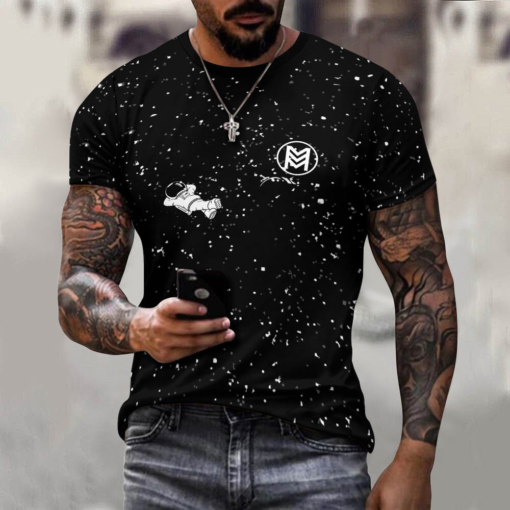 Space Odyssey in Comfort: 100% Cotton Marvel Cotton T-shirt