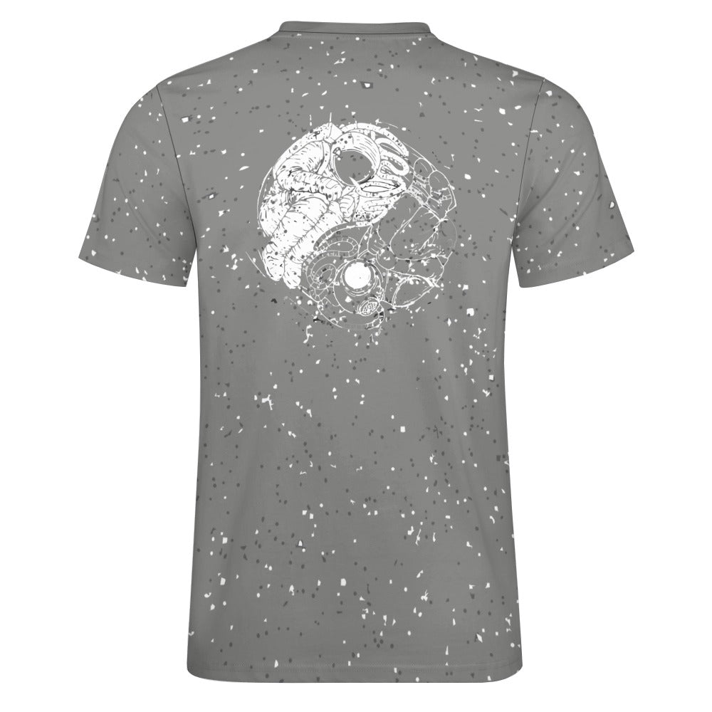 Minimalist Marvel: Astronaut Dreams Tee Cotton T-shirt