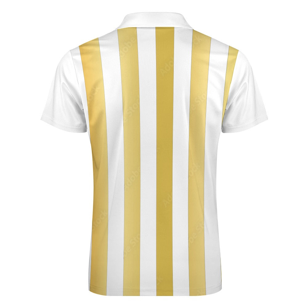 Make a Statement with our Stylish Striped Polo Shirts