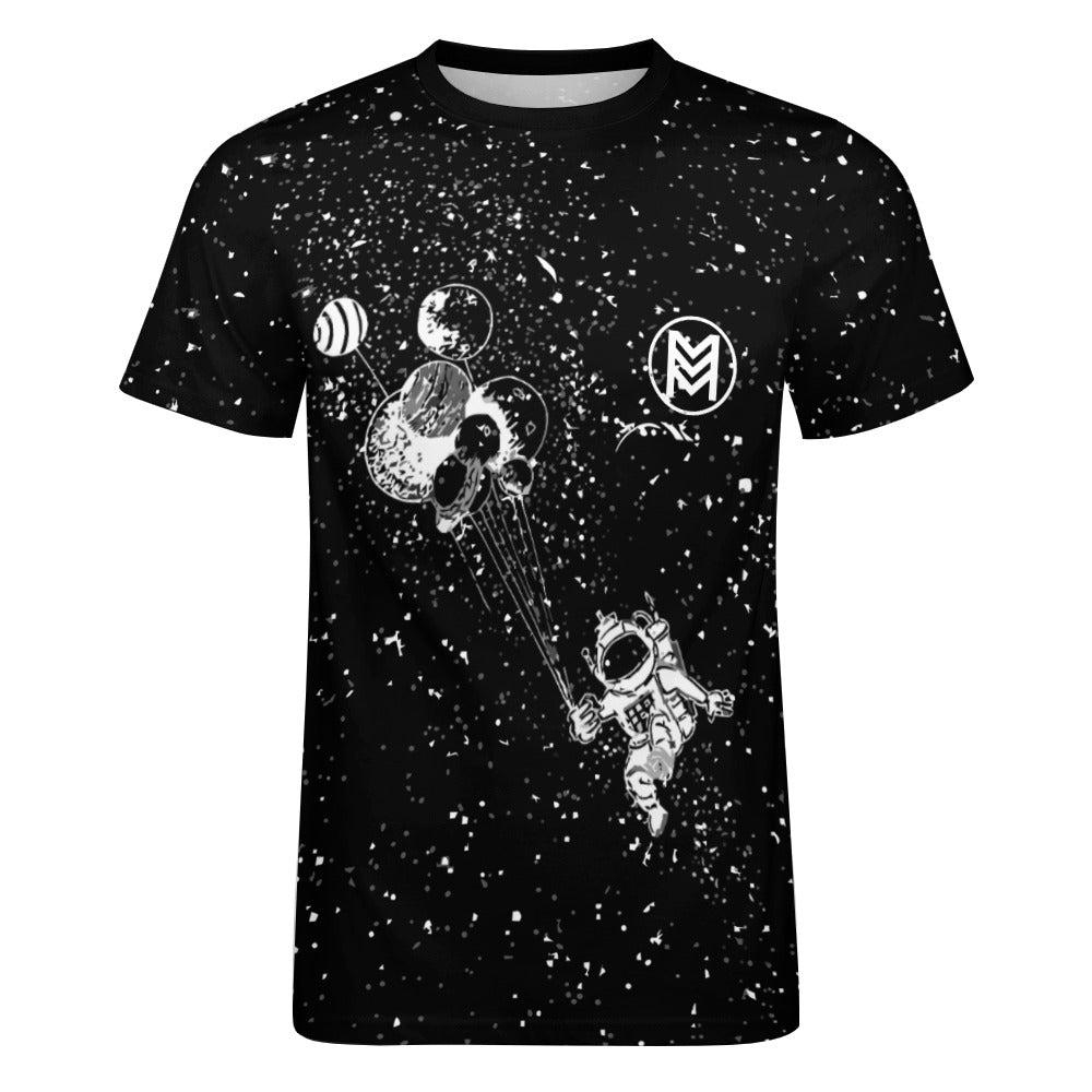 Day and Night Cosmic Exploration  Cotton T-shirt