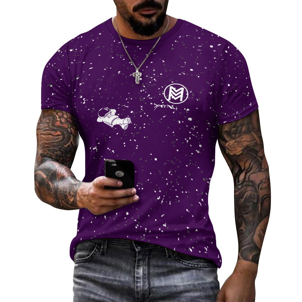 Space Odyssey in Comfort: 100% Cotton Marvel Cotton T-shirt