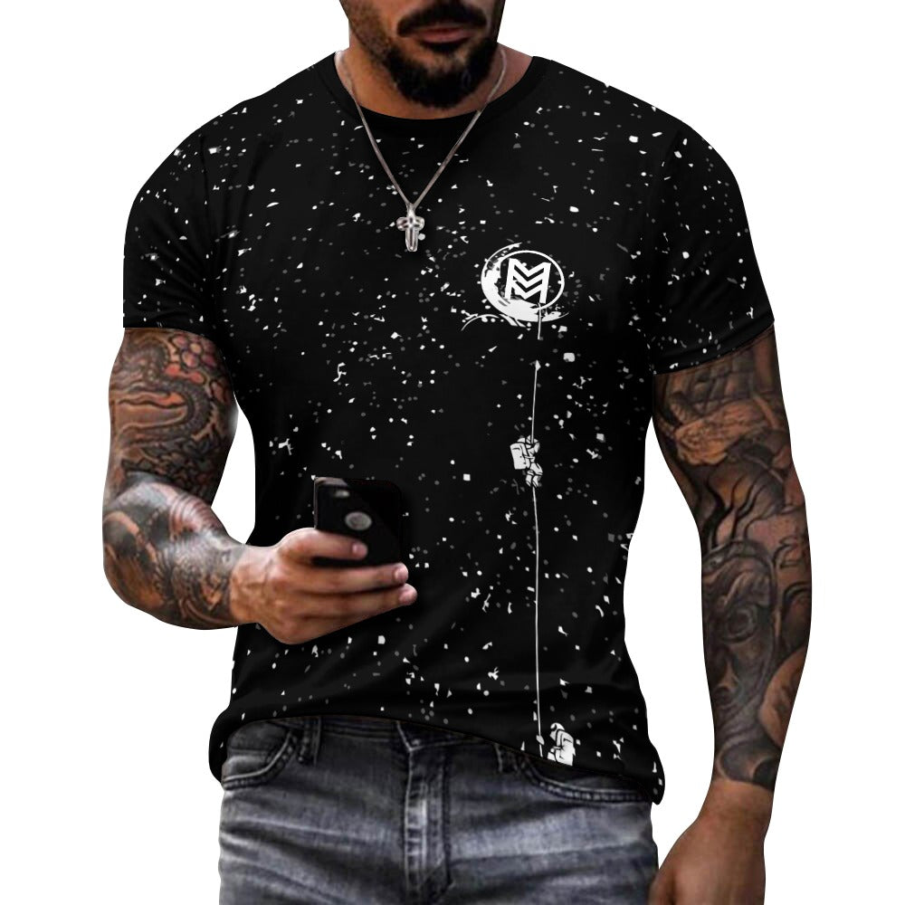 Minimalist Astronaut Fashion Cotton T-shirt