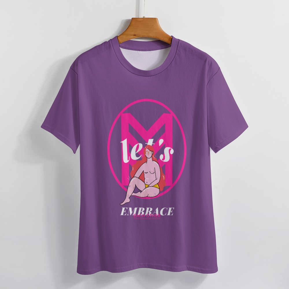 EmbraceHope Tee: Resilience, Awareness, and Community,  Breast cancer awareness tee