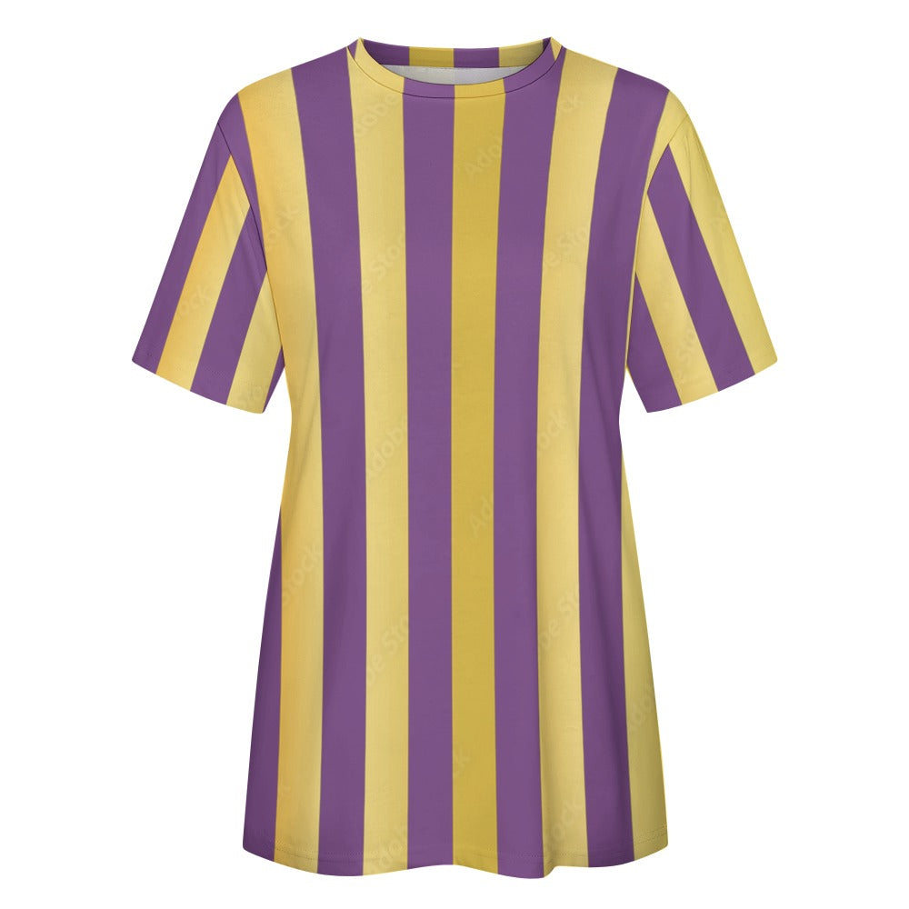 Striped Shirts with Gold Accents: Elevate Your Style with Glamour