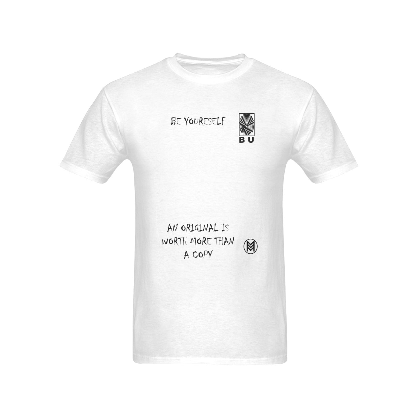 B U Fingerprint T-Shirt - Unique and Proud,  diversity,  masterpiece,  you are perfect as you are , self-esteem