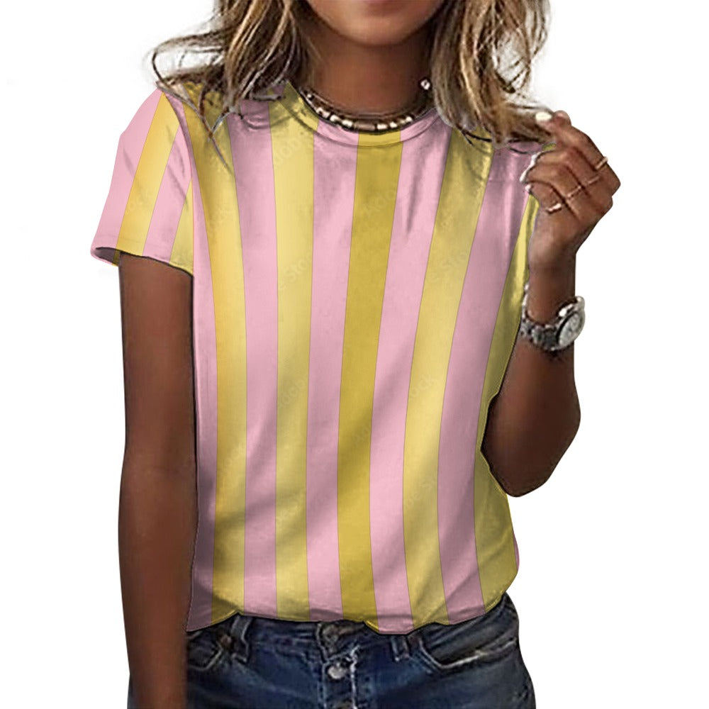 Striped Shirts with Gold Accents: Elevate Your Style with Glamour