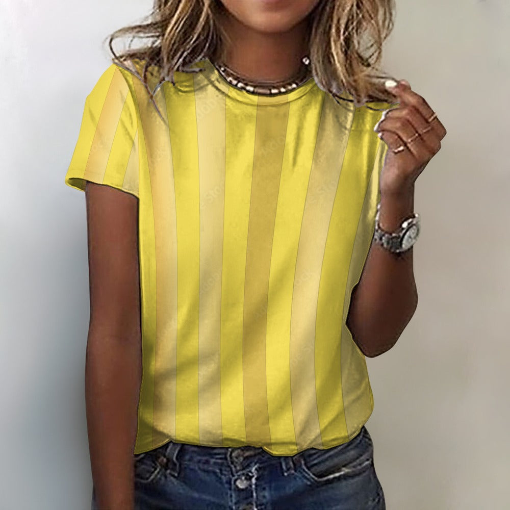 Striped Shirts with Gold Accents: Elevate Your Style with Glamour