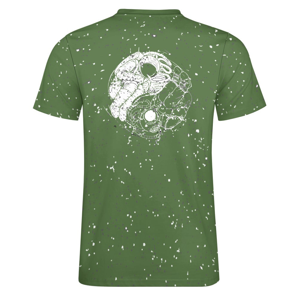 Explore the Cosmos: Celestial Fashion Delight Cotton T-shirt