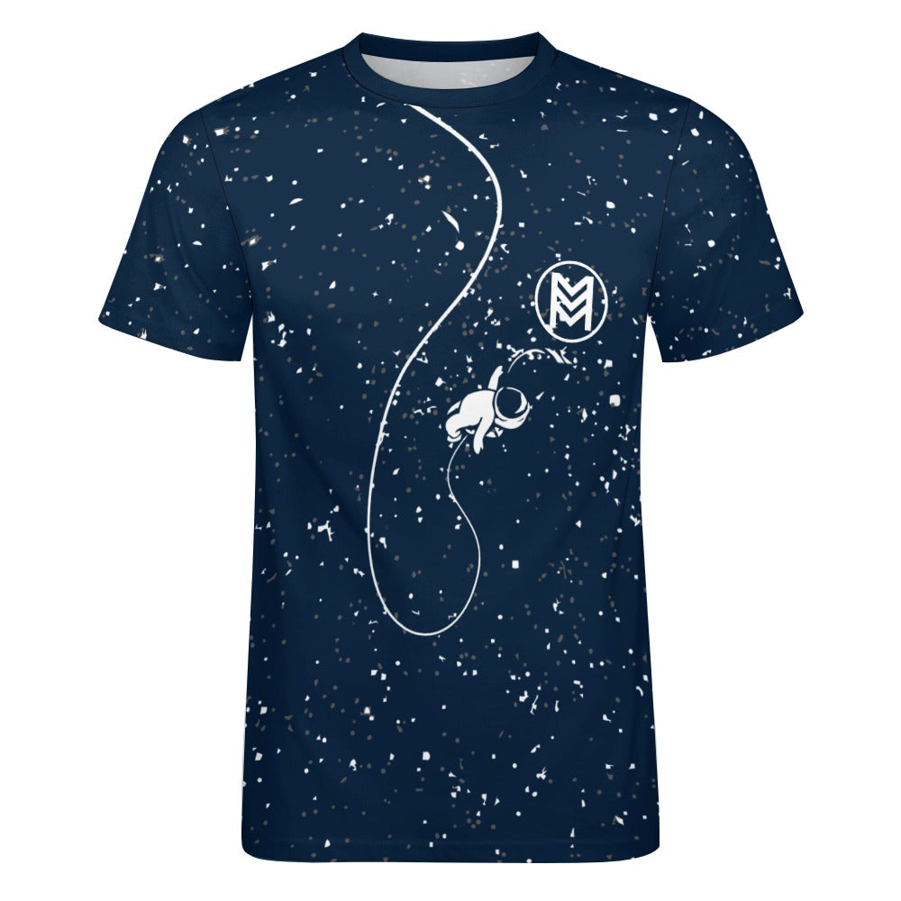 Explore the Cosmos: Celestial Fashion Delight Cotton T-shirt