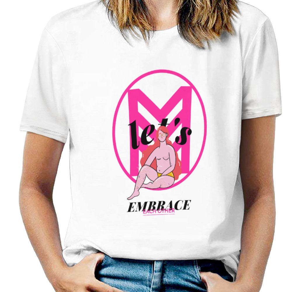 EmbraceHope Tee: Resilience, Awareness, and Community,  Breast cancer awareness tee