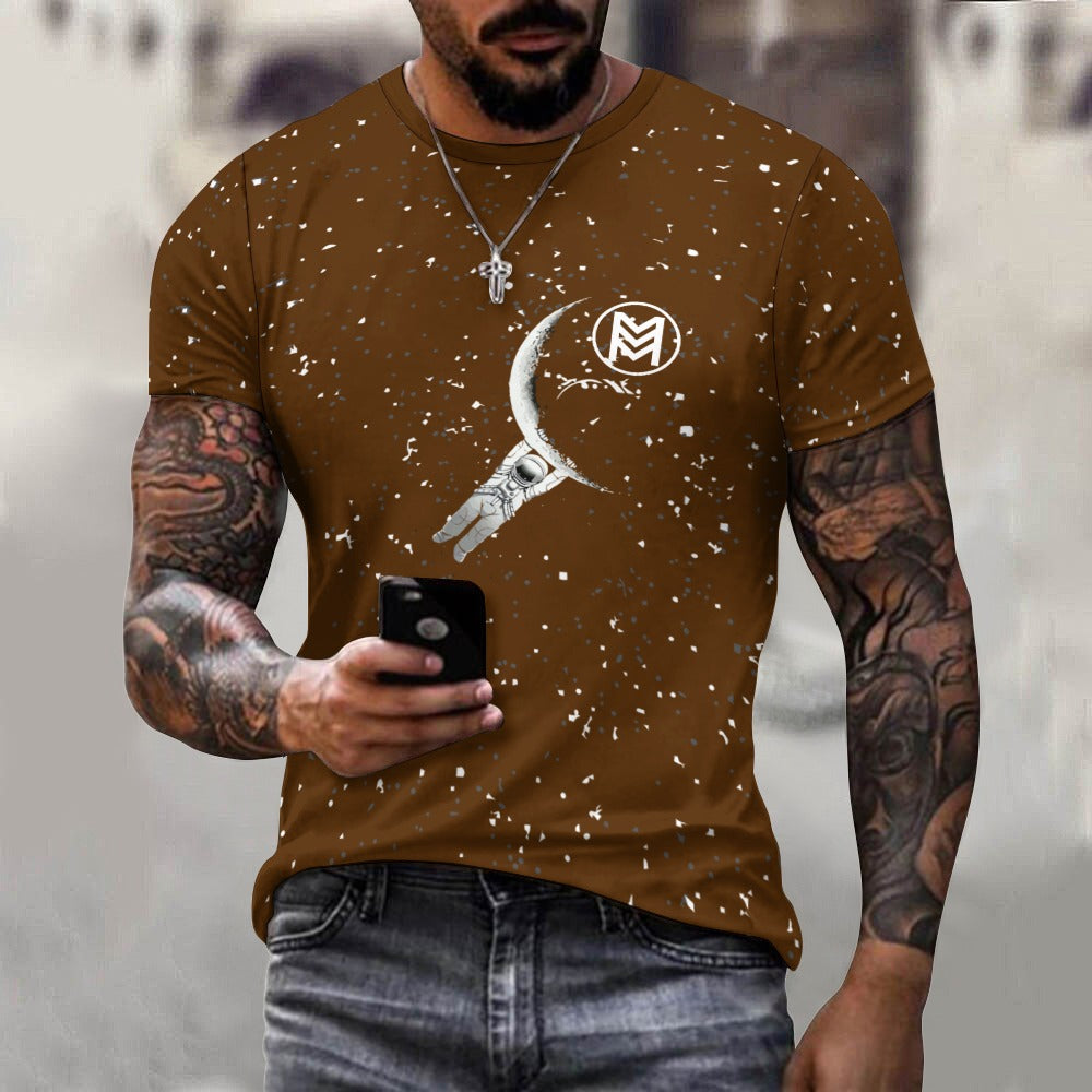 Astronaut Dreams Fashion Cotton T-shirt