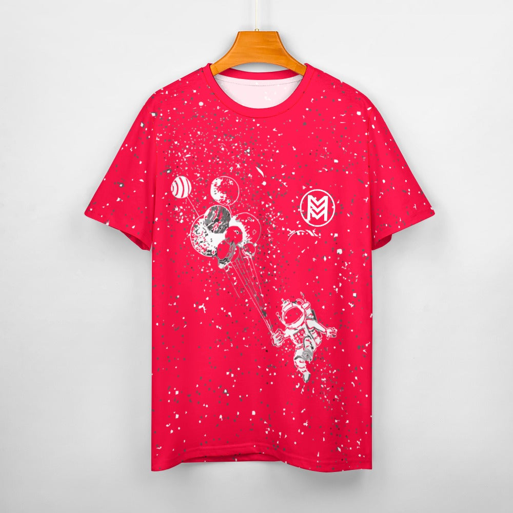 Day and Night Cosmic Exploration  Cotton T-shirt