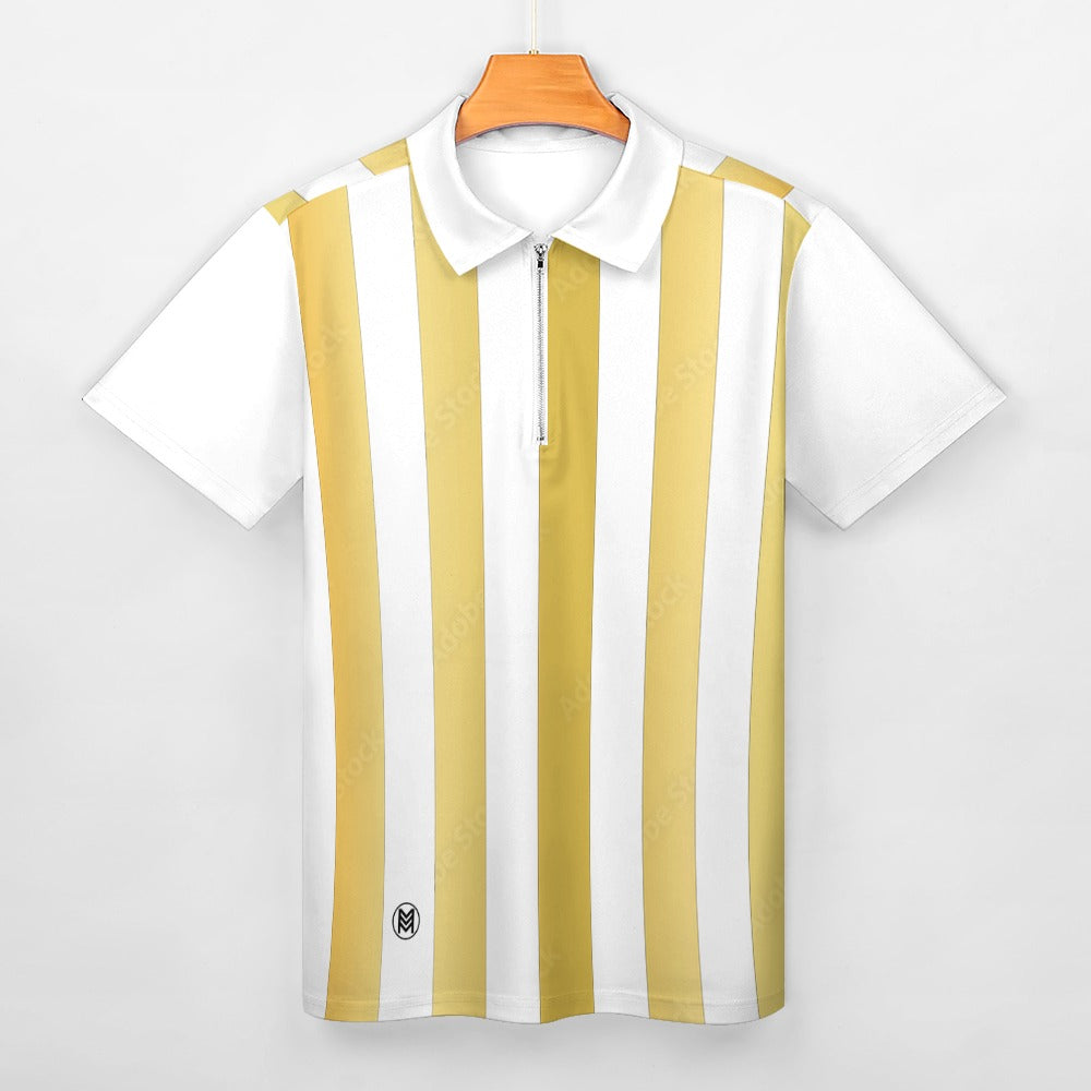 Make a Statement with our Stylish Striped Polo Shirts