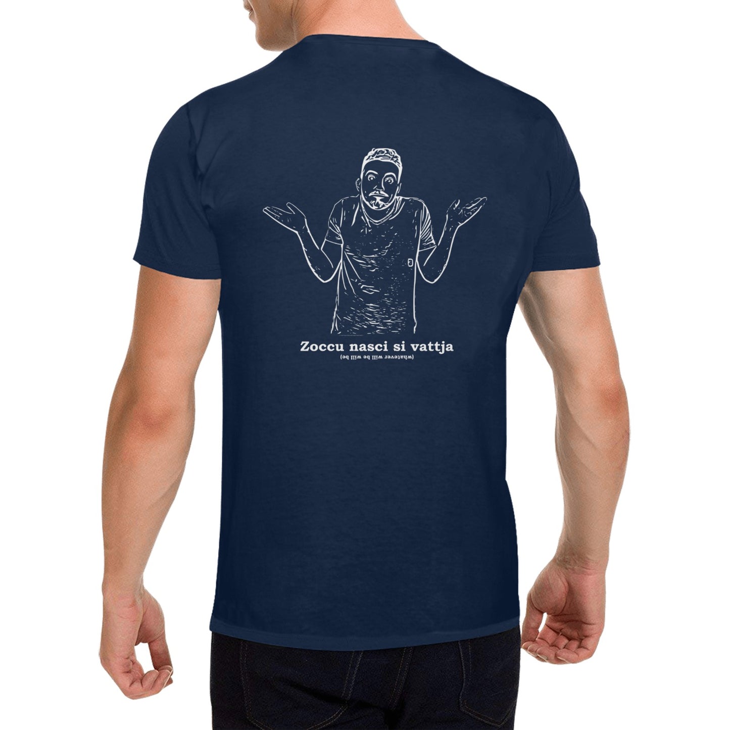 Whimsical Sicilian Hand Gesture T-Shirt: A Humorous Journey into Sicilian Culture