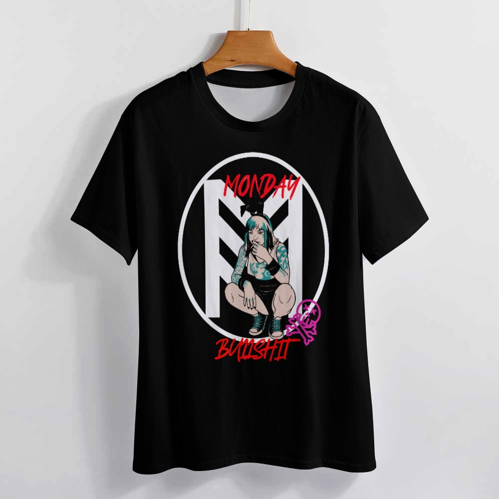 Monday Bullshit Femme Fatale Tee Women's Fully Print T-Shirt