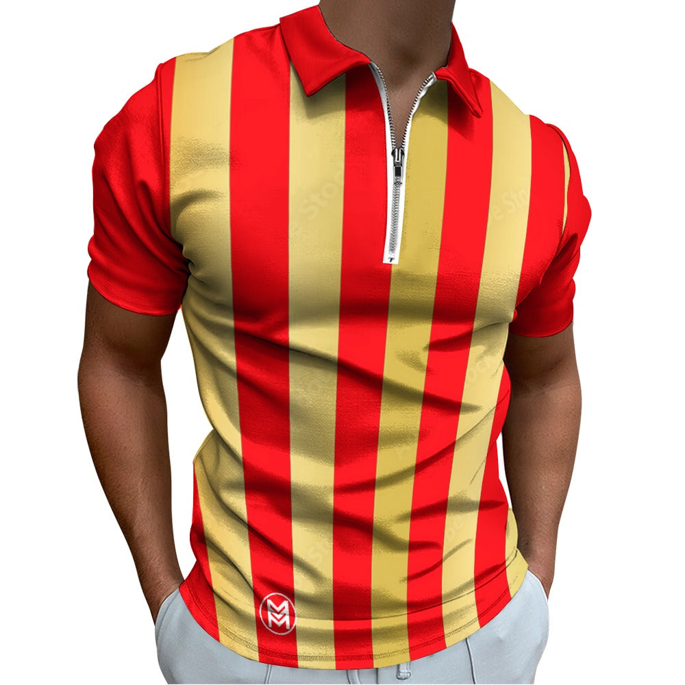 Make a Statement with our Stylish Striped Polo Shirts