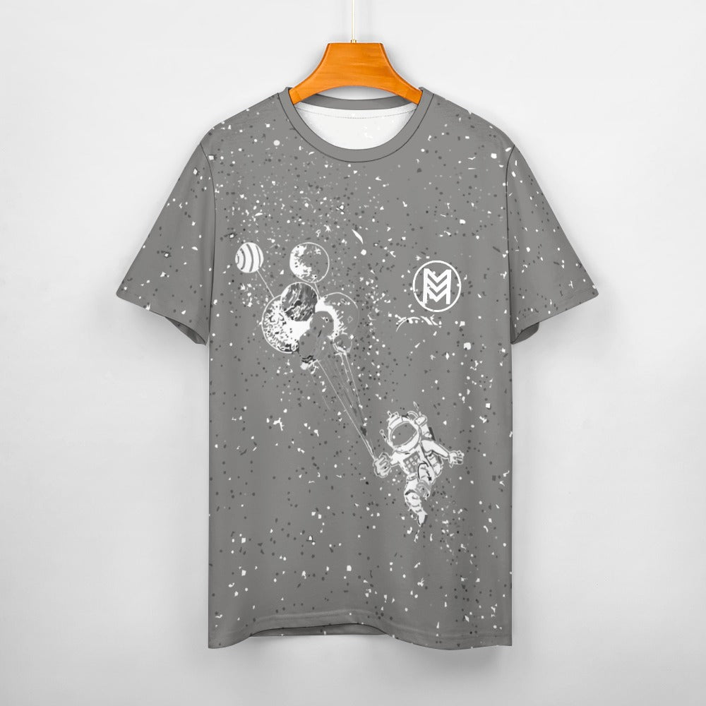 Minimalist Astronaut Fashion Cotton T-shirt