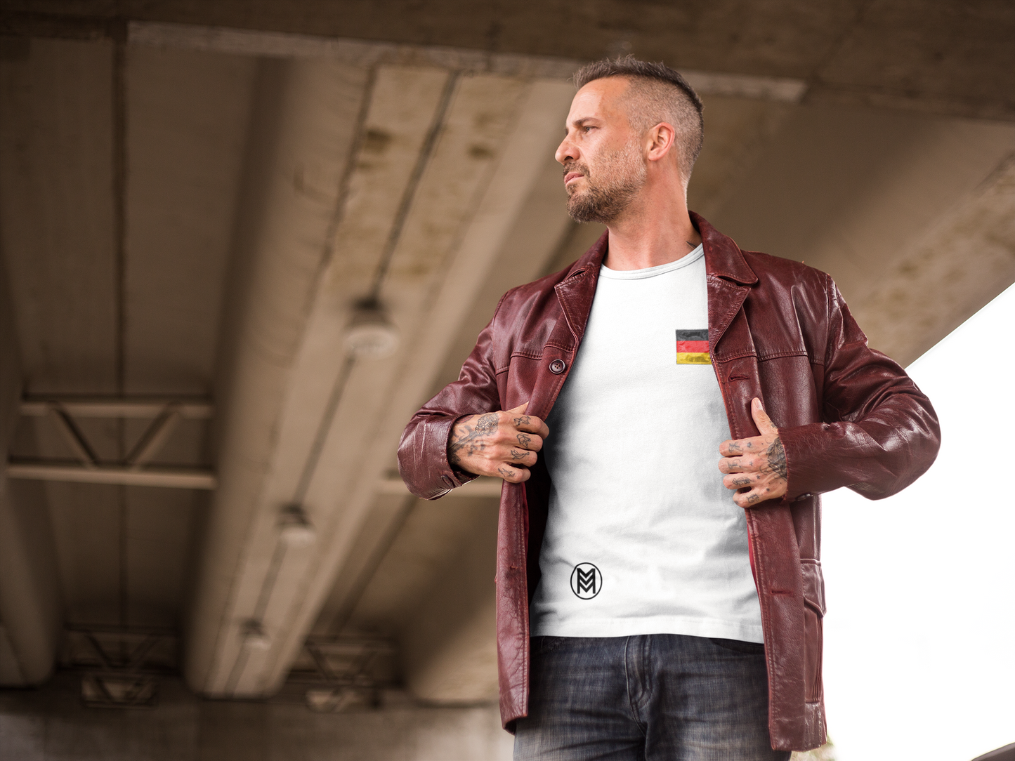 German Elegance Unveiled: German Flag-Inspired Liberty Tees