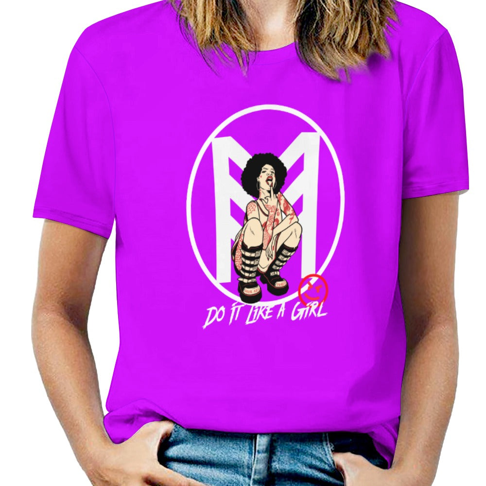 Do It Like a Rebel: Empowering Women Tee - Women's Fully Print T-Shirt