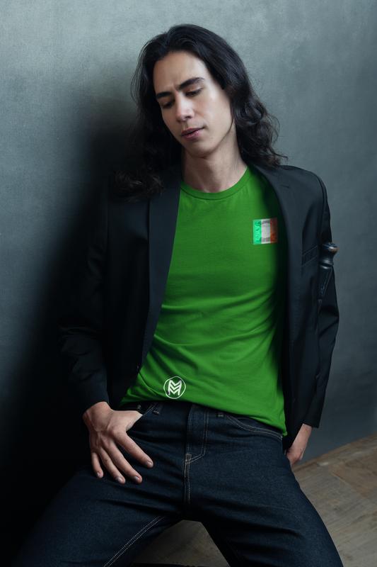 Irish Elegance Unveiled: Irish Flag-Inspired Liberty Tees