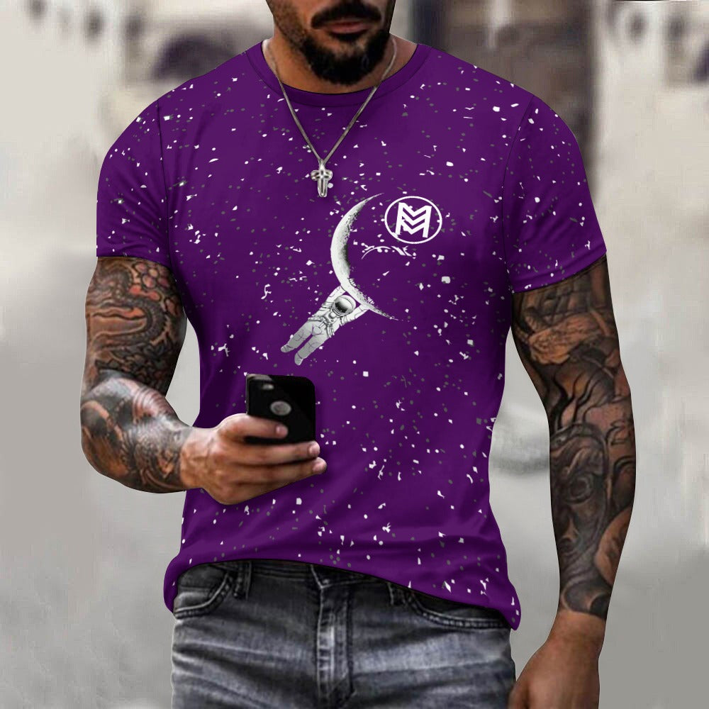 Astronaut Dreams Fashion Cotton T-shirt