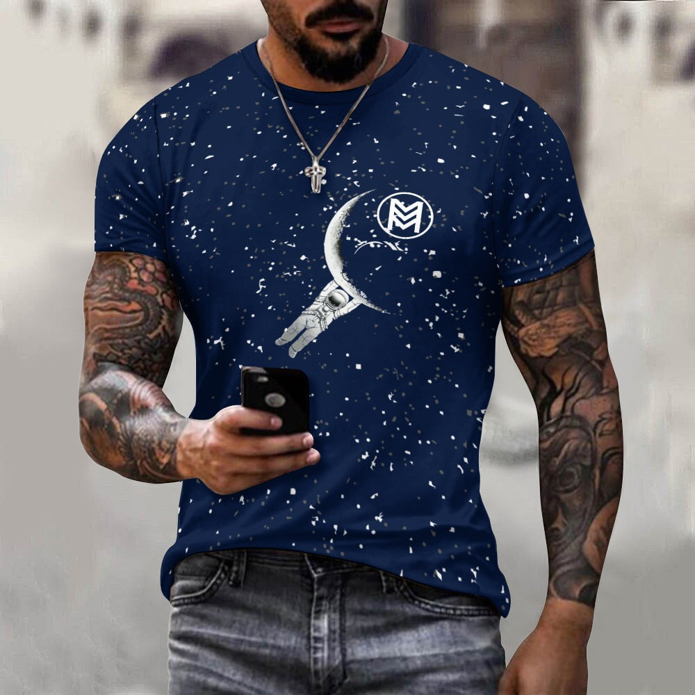 Astronaut Dreams Fashion Cotton T-shirt