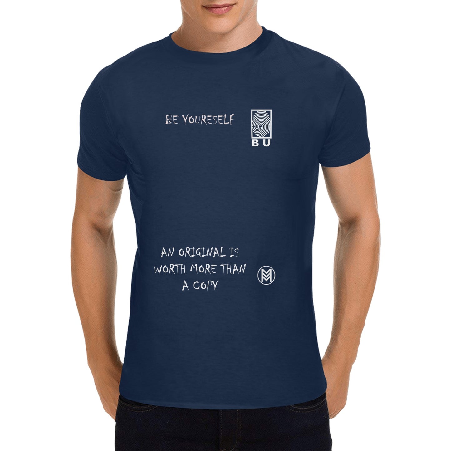 B U Fingerprint T-Shirt - Unique and Proud,  diversity,  masterpiece,  you are perfect as you are , self-esteem