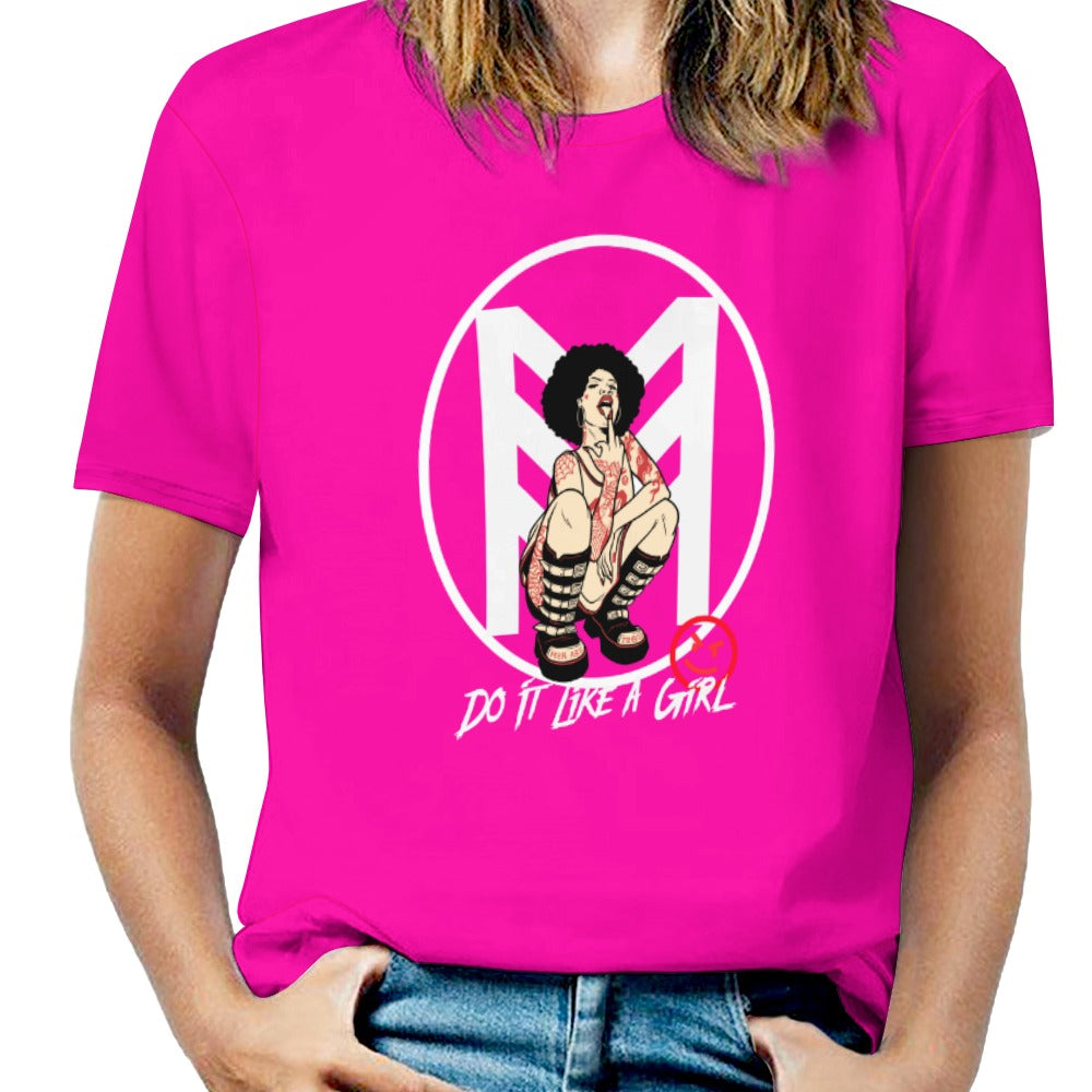 Do It Like a Rebel: Empowering Women Tee - Women's Fully Print T-Shirt