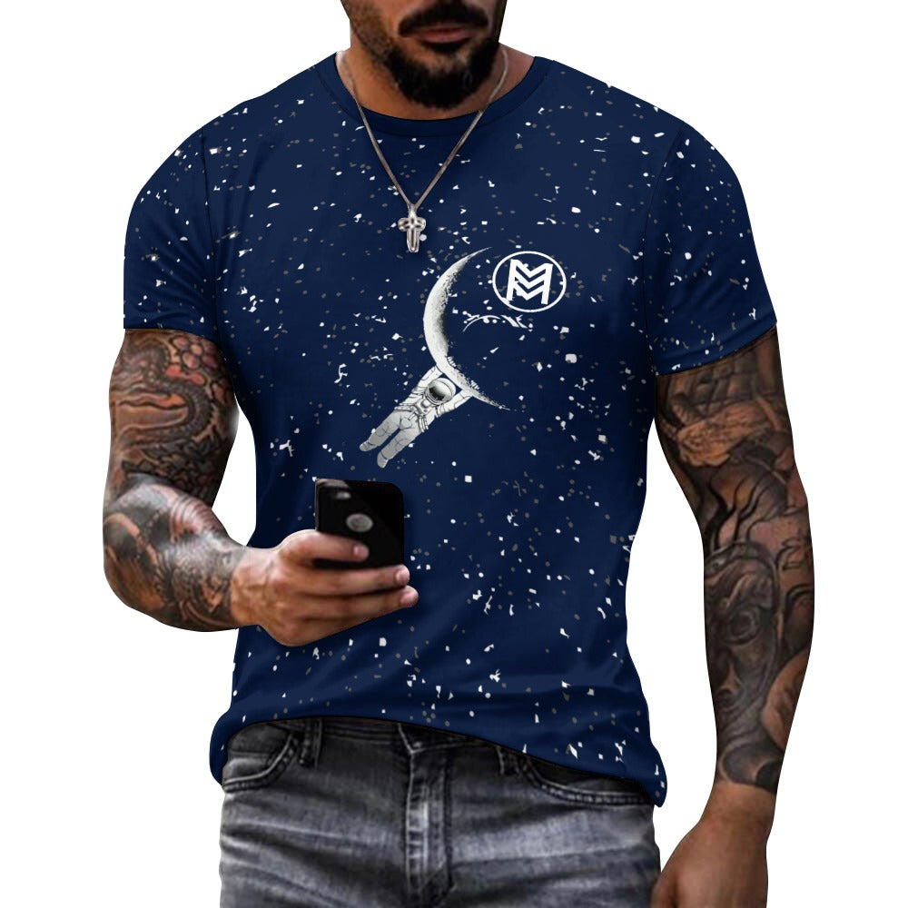 Astronaut Dreams Fashion Cotton T-shirt