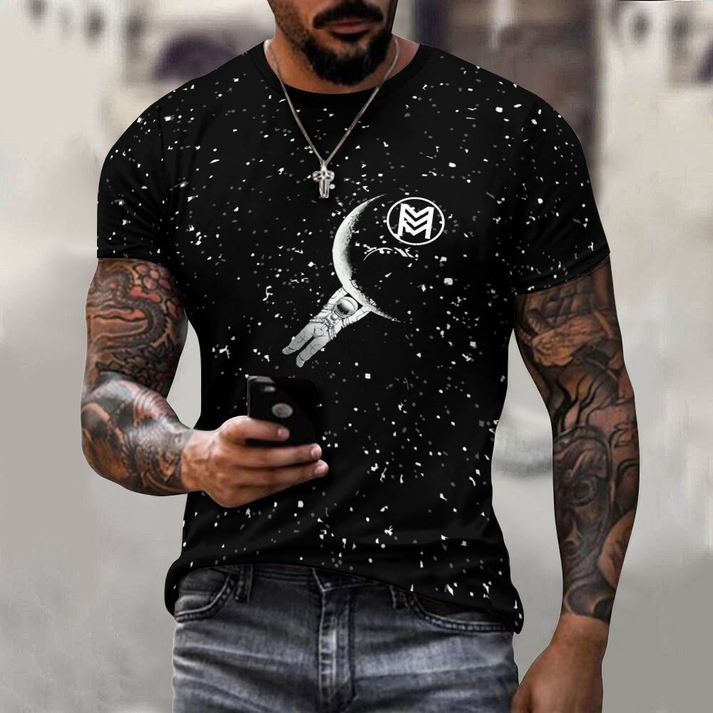 Astronaut Dreams Fashion Cotton T-shirt