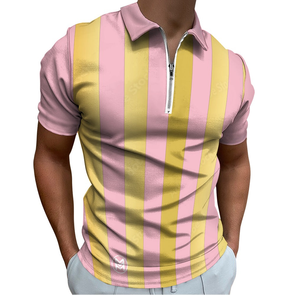 Make a Statement with our Stylish Striped Polo Shirts