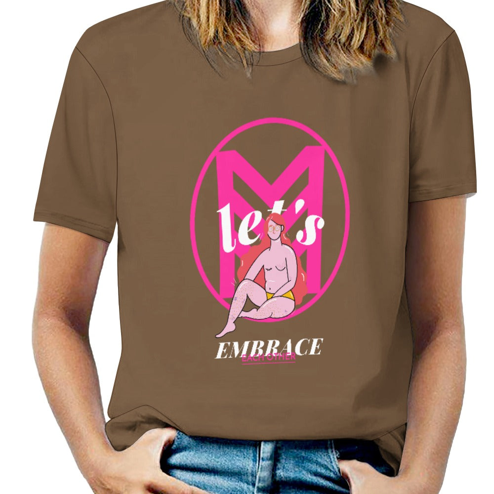 EmbraceHope Tee: Resilience, Awareness, and Community,  Breast cancer awareness tee