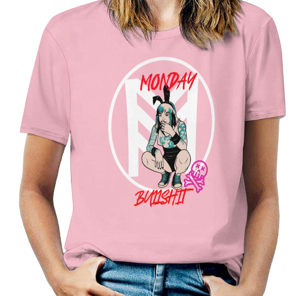 Monday Bullshit Femme Fatale Tee Women's Fully Print T-Shirt