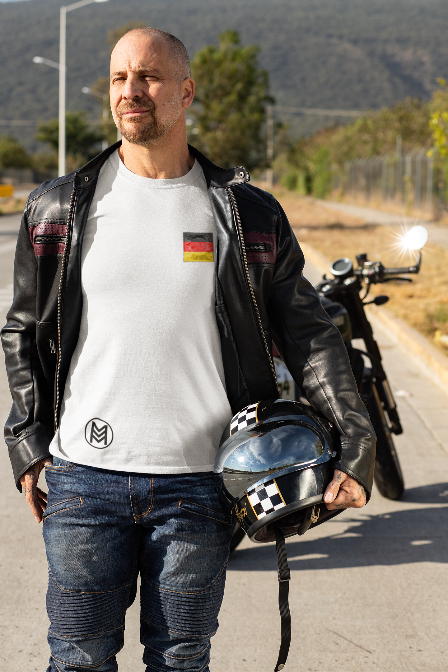 German Elegance Unveiled: German Flag-Inspired Liberty Tees