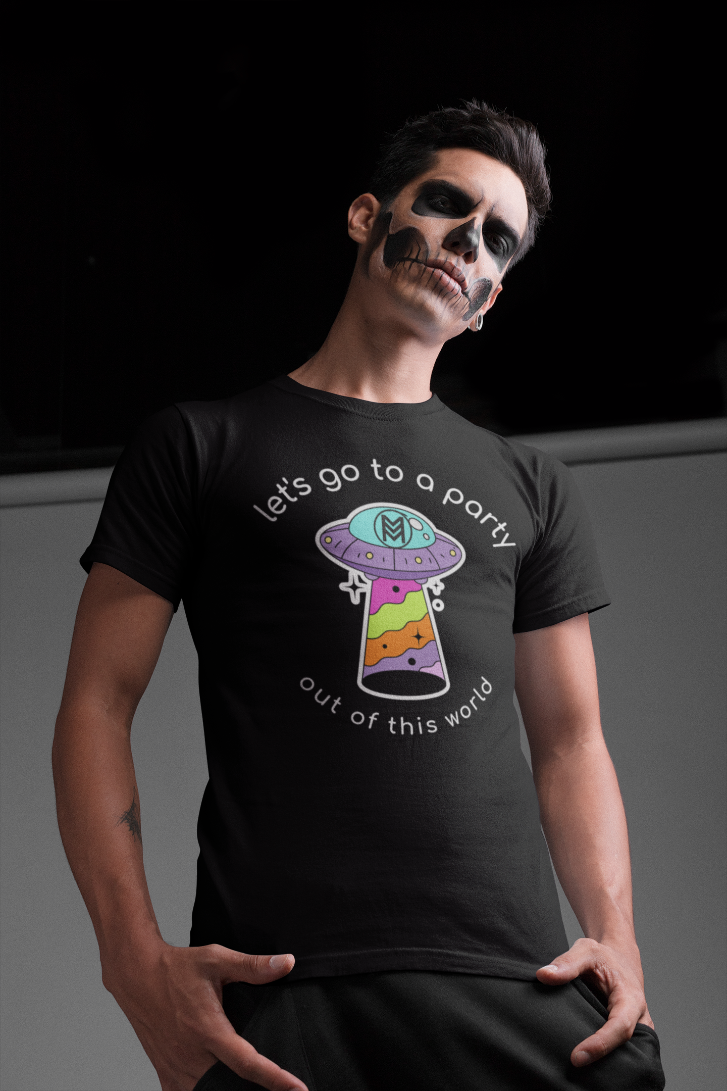 Let's Go to an Out-of-This-World Party: UFO Rave Tee