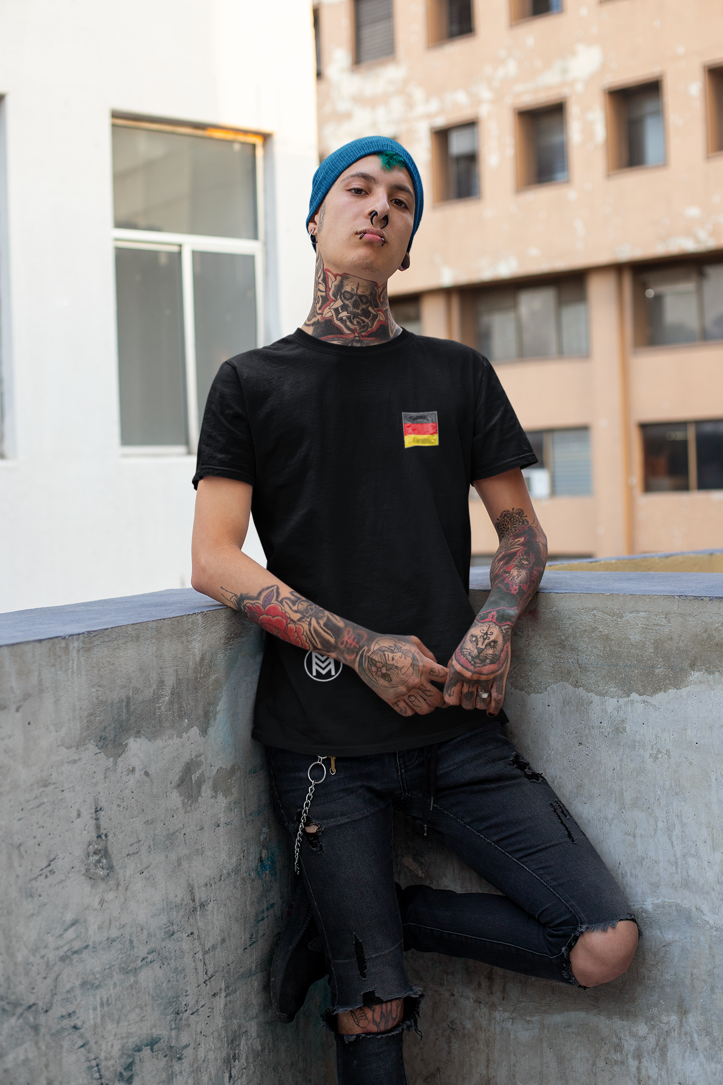 German Elegance Unveiled: German Flag-Inspired Liberty Tees