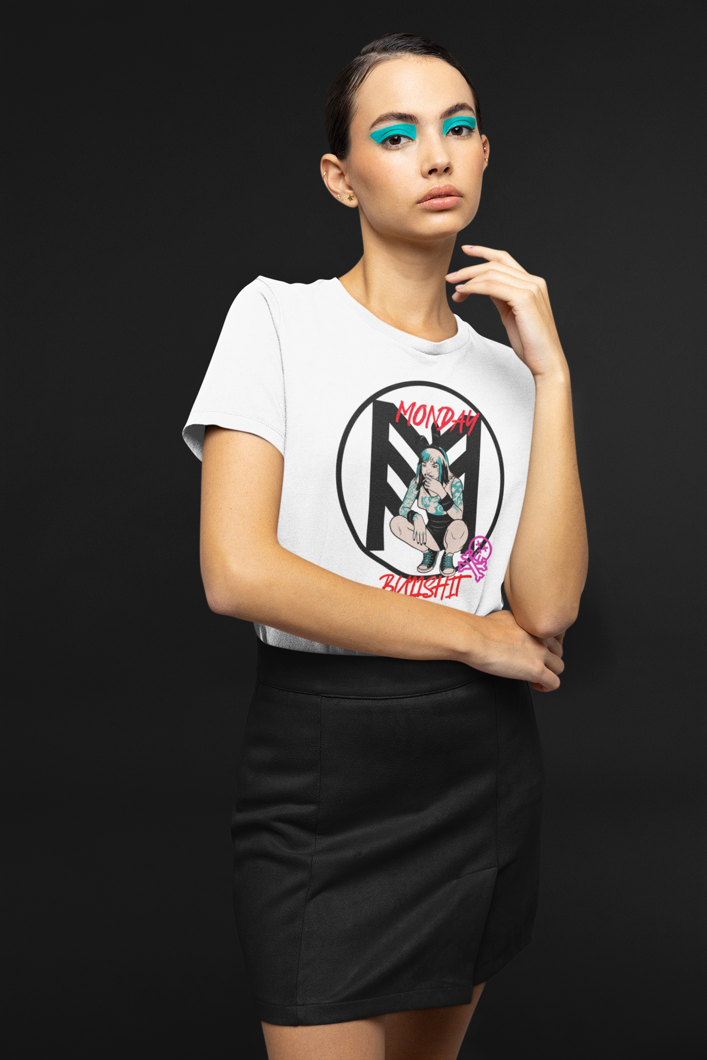 Monday Bullshit Femme Fatale Tee Women's Fully Print T-Shirt